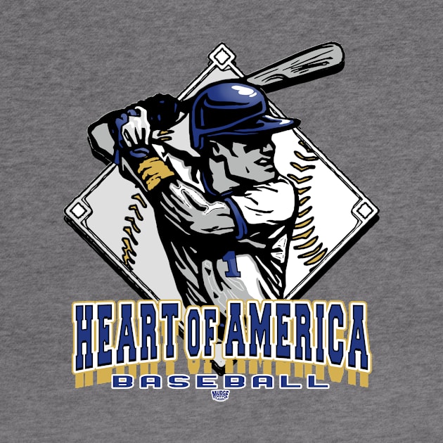 Heart of America Forever Baseball Diamond by MudgeSportswear